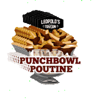 leopoldstavern leopoldstavern leostavern seeyouatleos beer poutine fun Sticker