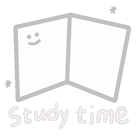 Book Study Hard Sticker