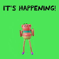 Happy Jim Bean GIF