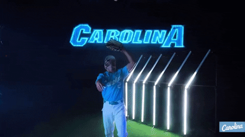 North Carolina Baseball GIF by UNC Tar Heels