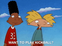 Nicksplat Kickball GIF by Hey Arnold