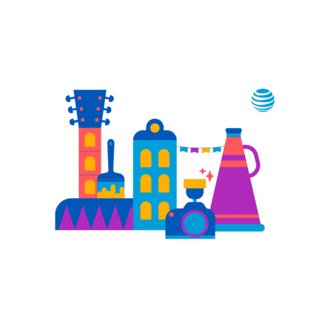 Celebration Hispanic Heritage Month Sticker by AT&T