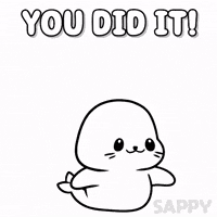 Cheer Jumping GIF by Sappy Seals