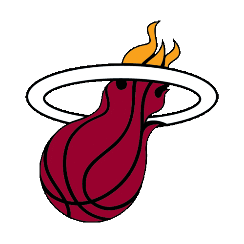 Miami Heat Logo Sticker by NBA