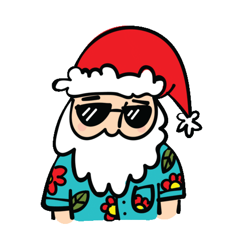 Santa Claus Christmas Sticker by aquarela