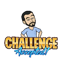 Challenge Accepted Sticker by Endobariatric