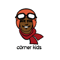 Airplane Atlanta Sticker by corner kids apparel