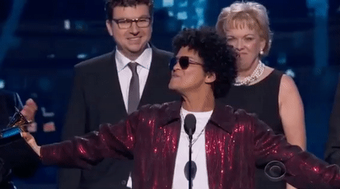 bruno mars 60th grammys GIF by Recording Academy / GRAMMYs