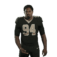 Football Happy Dance Sticker by New Orleans Saints