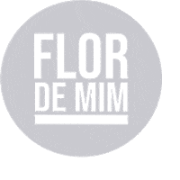 flordemim flor de mim flor de mim logo Sticker