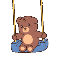 Teddy Bear Love Sticker by BEARISH