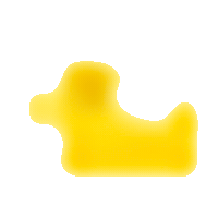 Pixel Duck Sticker