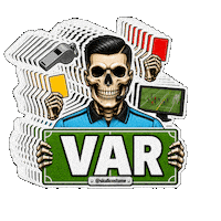 Fuera De Juego Soccer Sticker