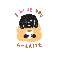 ivy_yunita latte sararobert Sticker