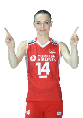 Eda Erdem Sport Sticker by Türkiye Voleybol Federasyonu
