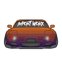Cars Stance Sticker by ImportWorx