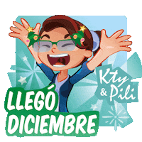 Christmas Santa Sticker by Kty&Pili