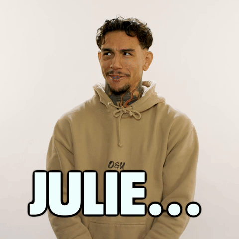 Julie...