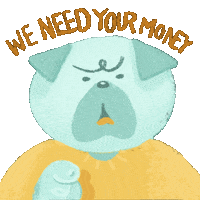 WLW_design money ppumpkin wlwdesign Sticker