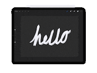 Text Hello Sticker
