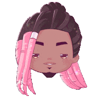 Pink Smile Sticker