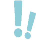 vitrinesdigitais blue azul exclamation light blue Sticker