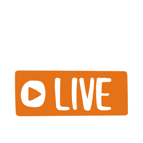 Transmissão Ao Vivo Sticker by impulsionecomfacebook