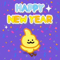 New Year Applause GIF by DINOSALLY