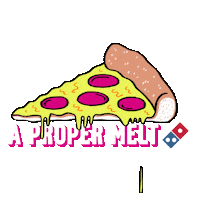hungry pizza time Sticker by Domino’s UK and ROI