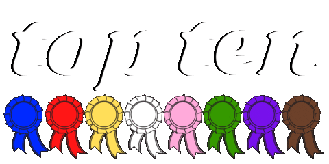 Topten Sticker by Alden Customs