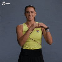 Heart Love GIF by WTA