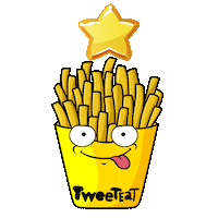fries tink Sticker by Dorhagibor