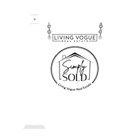 livingvogue vogue living simplysold simply sold Sticker