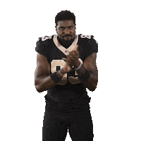 Football Sport Sticker by New Orleans Saints