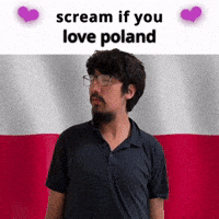 (silent) scream if you love poland