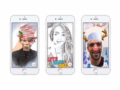 facebook messenger camera GIF by Product Hunt