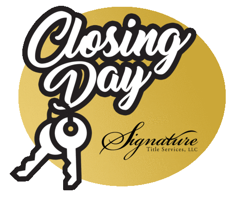 SignatureTitleServices giphyupload real estate realtor realty Sticker