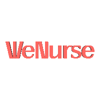 WeNurse_CH logo 3d red community Sticker