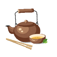 China Tea Sticker by chinoargentina