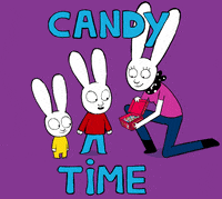 Trick Or Treat Reaction GIF by Simon Super Rabbit