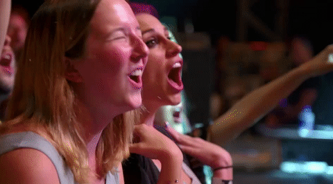 los angeles fans GIF by iHeartRadio