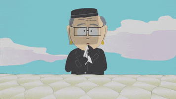 sad couple GIF by South Park 