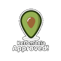 KetoMania keto ketogenic ketoza ketomania Sticker