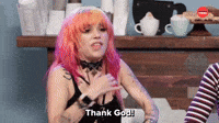 Thank God!