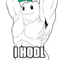 Flexing Beast Mode Sticker by Magic Eden