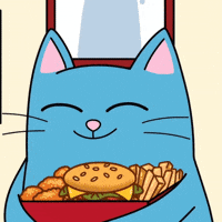 Fast Food Nopecat GIF