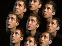 Smirk Smile GIF by GIPHY IRL