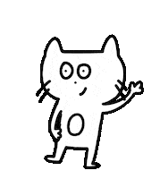 cat heart Sticker by Acircle_yang