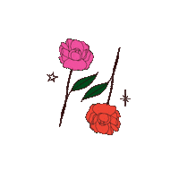 Heart Kisses Sticker by Mallory Ervin