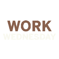 Work Wednesday Sticker by Haute Takes Podcast